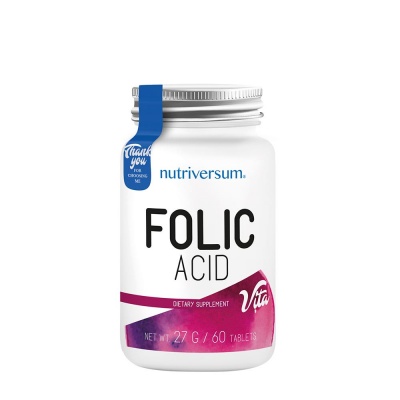 Витамины Nutriversum Folic Acid Vita 60 таблеток