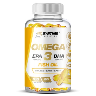 Антиоксидант Syntime Nutrition Omega-3 180 капсул