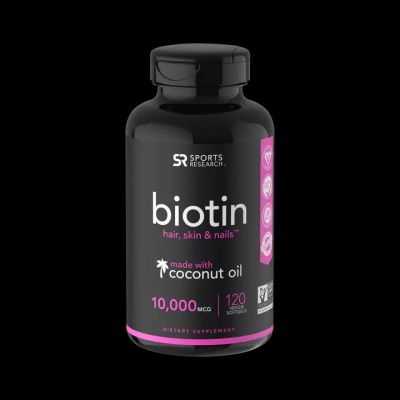 Витамины Sports Research Biotin 10 000 мг 120 капсул