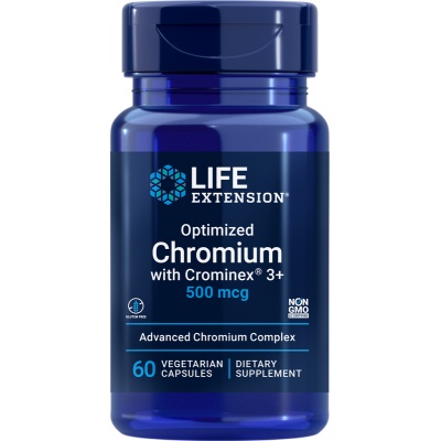 Витамины Life Extension Optimized Chromium with Crominex 3+ 500 мг 60 капсул