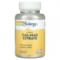 Витамины Solaray Calcium + Magnesium Citrate 1:1 Ratio 90 капсул