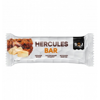 Батончик SOJ Hercules bar 40 гр