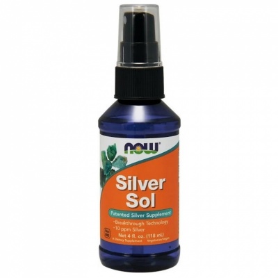 Витамины NOW Silver Sol 118 мл