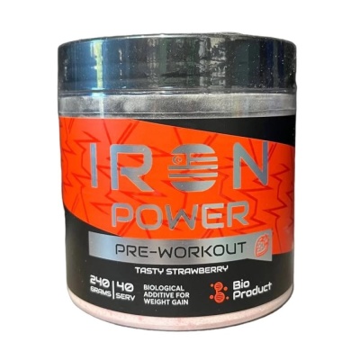 Предтренировочный комплекс Bio Product Iron Power 240 гр