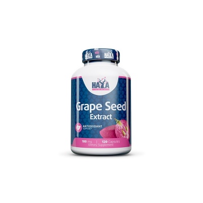 Антиоксидант HAYA LABS Grape seed Extract 100 мг 120 капсул