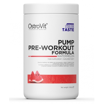 Предтренировочный комплекс OstroVit PUMP Pre-Workout Formula 500 гр