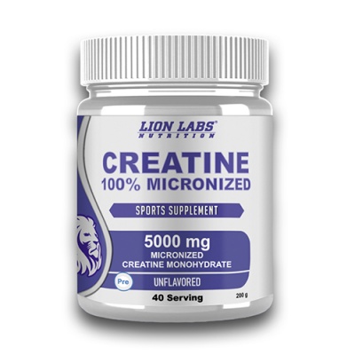 Креатин Lion Labs Creatine Monohydrate 200 гр