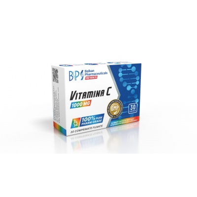 Витамины Balkan Pharmaceuticals Vitamin C 30 капсул