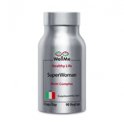 Витамины WellMe SuperWoman 400 мг 90 капсул