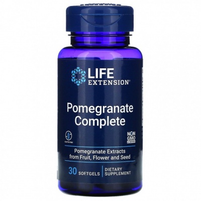 Витамины Life Extension Pomegranate Complete 30 капсул