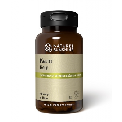 Витамины Nature’s Sunshine KELP 100 капсул