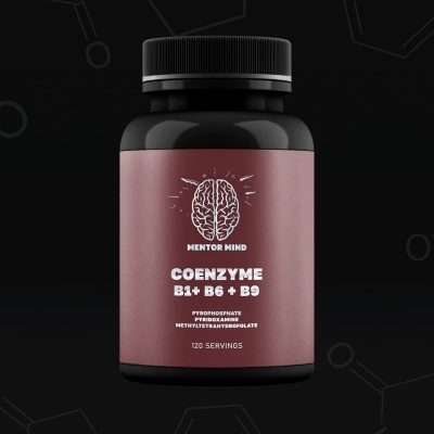 Витамины Mentor Mind Powerful Coenzyme B 120 капсул