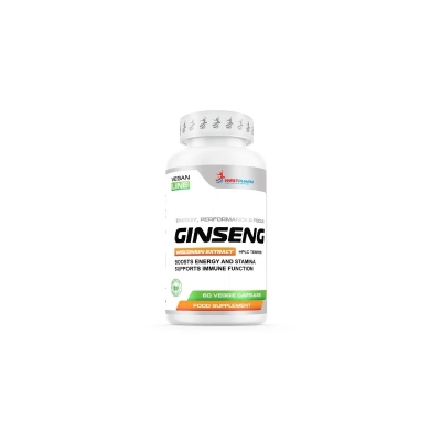 Энергетик WestPharm Vegan Line Ginseng 500 мкг 60 капсул