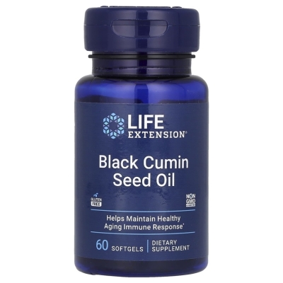 Экстракт Life Extension Black Cumin Seed Oil 60 капсул