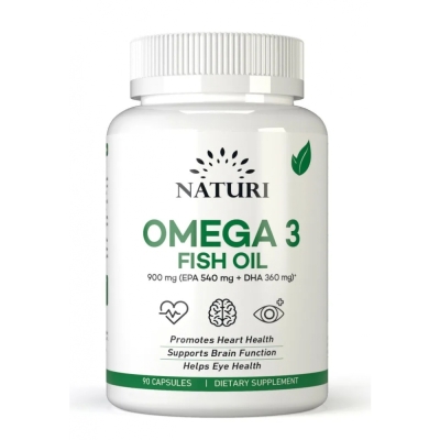 Антиоксидант NATURI Omega 3 1000 90 капсул