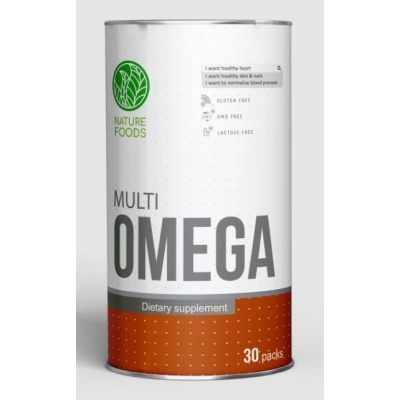 Антиоксидант Nature Foods MULTI Omega 30 пакетов