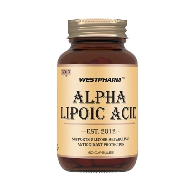 Жиросжигатель WestPharm Gold Line Alpha Lipoic Acid  500 мг 60 капсул