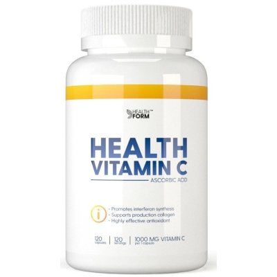 Витамины Health Form Vitamin C 1000 мг 120 капсул