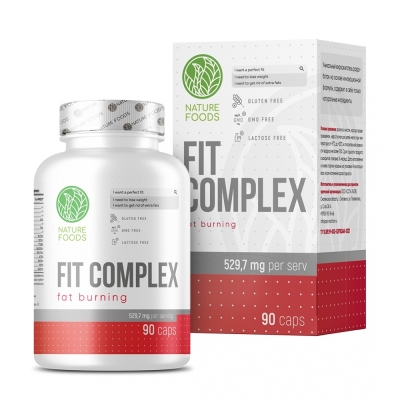 Жиросжигатель Nature Foods Fit complex 90 капсул