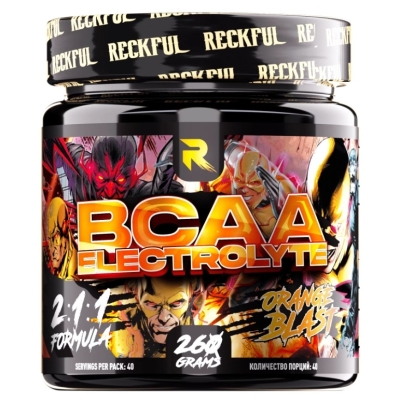 БЦАА Reckful BCAA Eleсtrolytes 260 гр