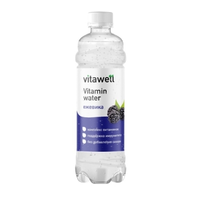 Напиток слабогазированный Vitawell Vitamin Water 500 мл