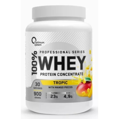 Протеин Optimum System 100% Whey 900 гр