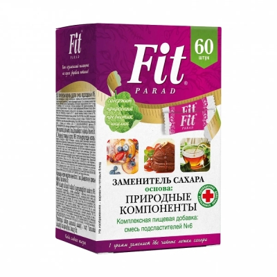 Сахарозаменитель Fit Parad №6 60 саше
