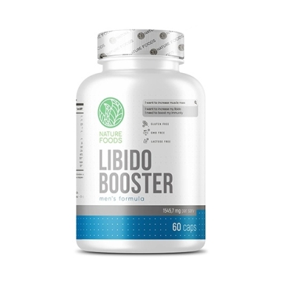 Тестобустер Nature Foods Libidobooster Men's formula 60 капсул
