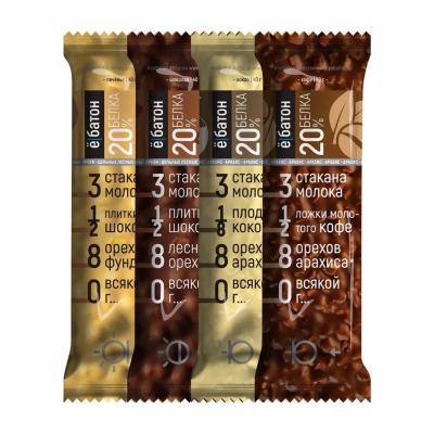 Батончик Ёбатон с лесным орехом 40 гр