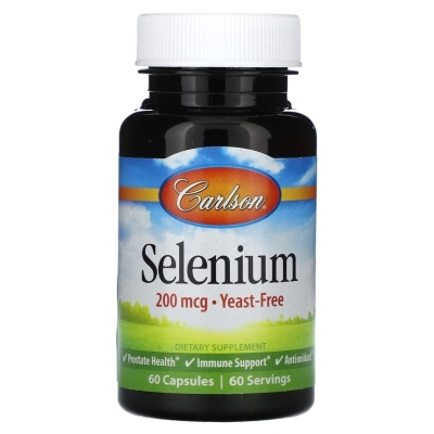 Витамины Carlson Labs Selenium 60 капсул