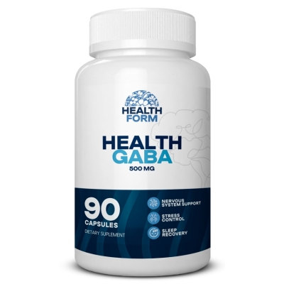 Аминокислота Health Form GABA 90 капсул