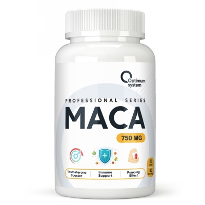 Тестобустер Optimum System Maca 60 капсул