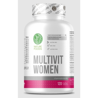 Витамины Nature Foods Multi Women 120 таблеток