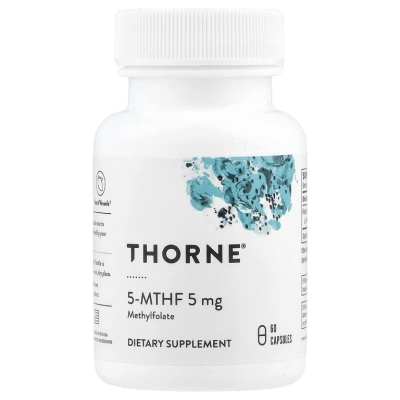 Витамины Thorne Research 5 -MTHF Methylfolate 60 капсул