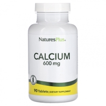 Витамины Natures Plus Calcium 600 мг 90 таблеток