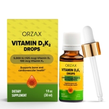 Витамины Orzax Vitamin D3 + K2 Drop 30 мл