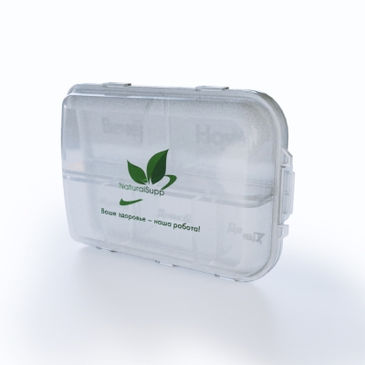 Таблетница NaturalSupp фирменная
