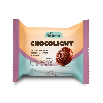 Десерт низкоуглеводный  Fito Forma Chocolite 55 гр