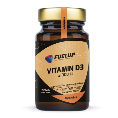 Витамины FuelUP Vitamin D3 2000 IU 120 капсул