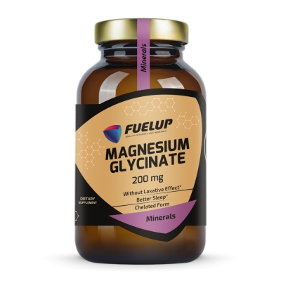 Витамины FuelUP Magnesium Glycinate 200 мг 90 таблеток