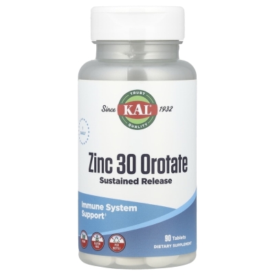Витамины KAL Zinc Orotate 30 мг 90 таблеток