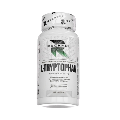 Аминокислота Reckful L-Tryptophan 60 капсул