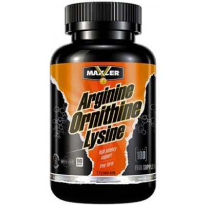Аминокислотный комплекс Maxler Arginine Ornithine Lysine 100 капсул